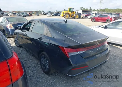 2024 Hyundai Elantra Hybrid Blue из США, поврежденный, VIN KMHLM4DJ9RU115175